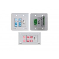 6-Button Room Controller With Analog Volume Knob & Printed Group Labels